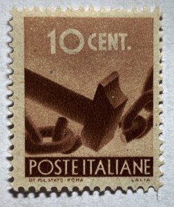 AlexStamps ITALY #463 vf Mint 