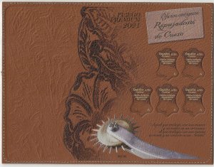 2021 Spain , Traditional Trades , Leather Embossing , Sheet , UNUSUAL