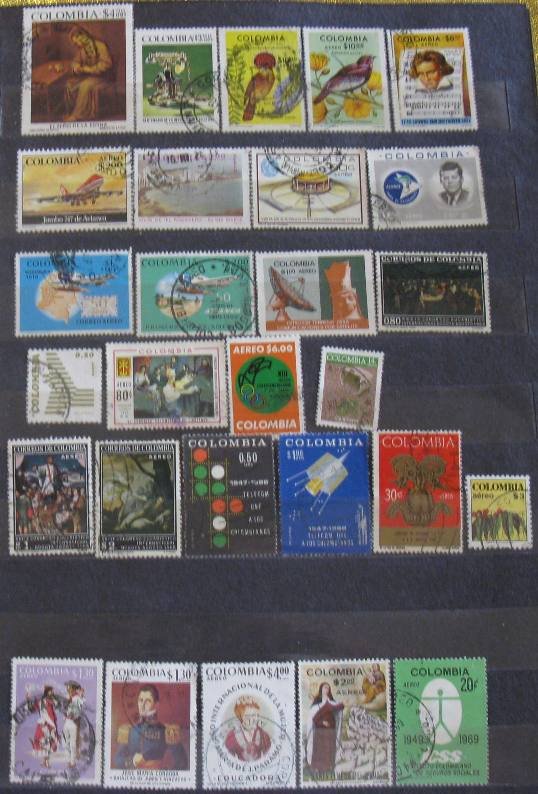 Colombia 28 Different Air Mail