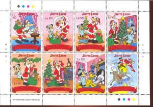 SIERRA LEONE SHEET DISNEY