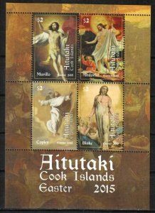 Aitutaki Stamp 629  - 2015 Easter paintings