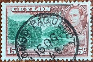 Ceylon #282 Used CDS Single River Scene L21