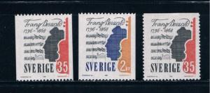 Sweden 773-75 MNH set Violin music 1968 (S0761)+