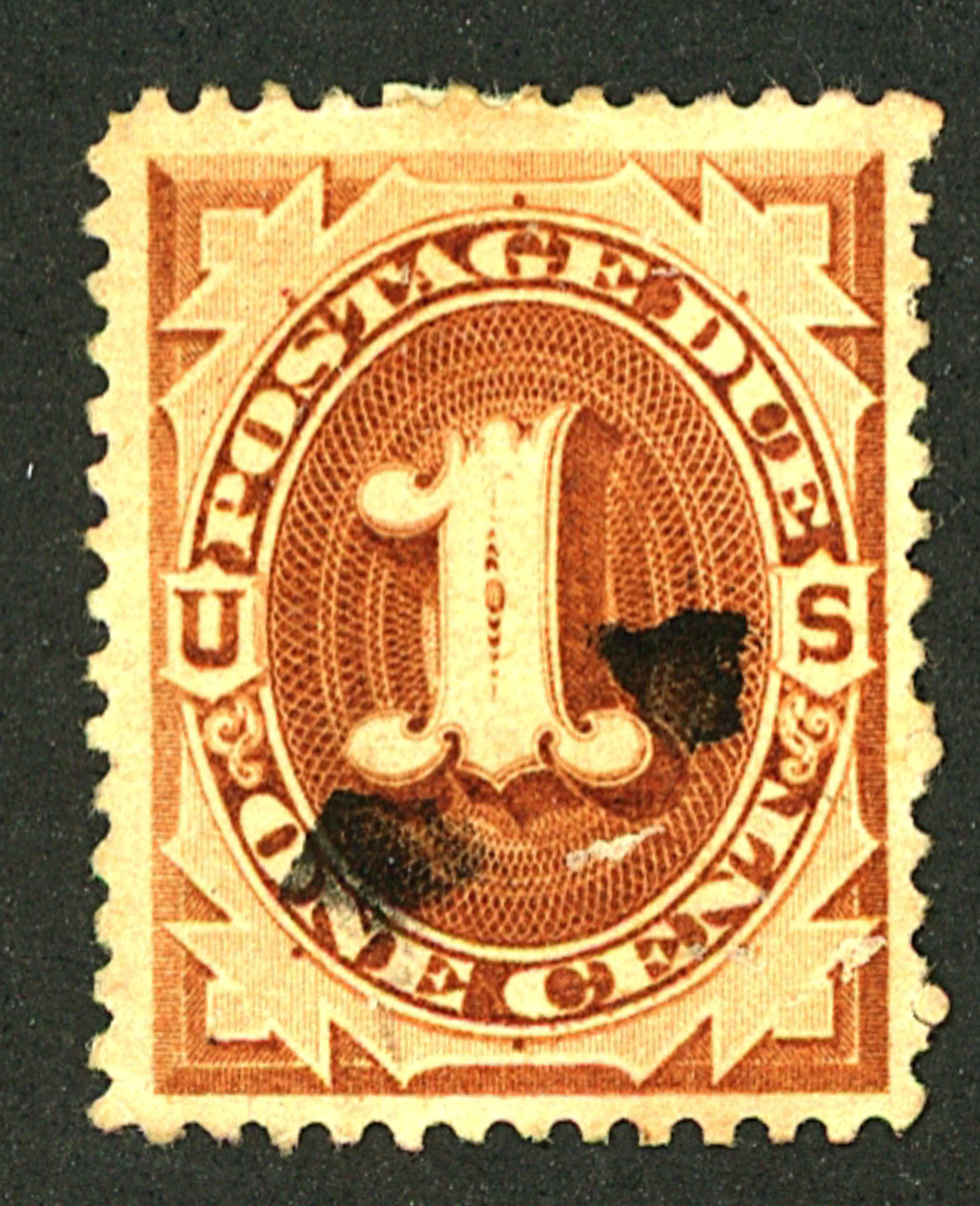 U.S. J1 USED United States, Postage Due Stamp / HipStamp