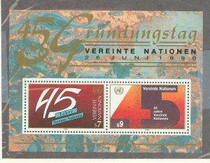 United Nations-Vienna #105 Mint (NH) Souvenir Sheet