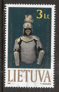 Lithuania Sc #646 Mi 713 armour 3L 1999 used