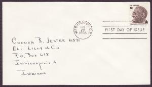 1305 Franklin D. Roosevelt uncacheted FDC
