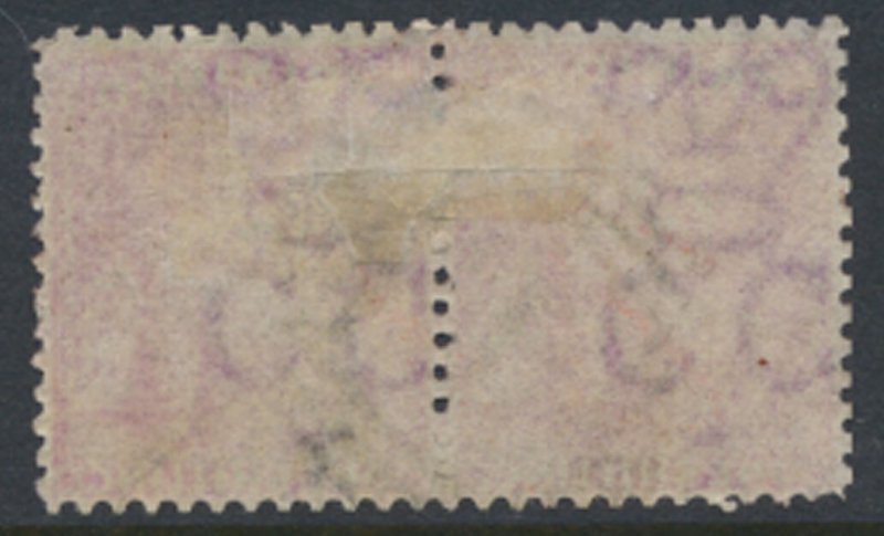 Trinidad SG 73bx Dull Lilac pair wmk rev  Used  SC# 54 - see details & scans