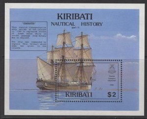 KIRIBATI SGMS347 1990 NAUTICAL HISTORY MNH