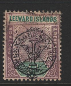 Leeward Islands Sc#9 Used