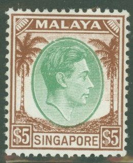 Singapore #20 Mint (NH) Single