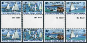 Turks & Caicos 463-466 gutter,MNH.Michel 513-516. South Caicos regatta,1981.