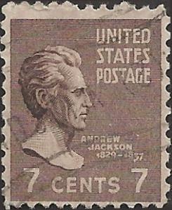 # 812 USED ANDREW JACKSON
