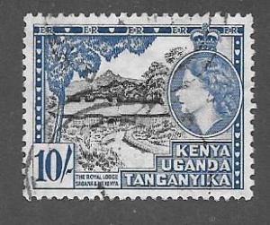 Kenya, Uganda & Tanganyika Scott #116 Used  Scott CV $8.75