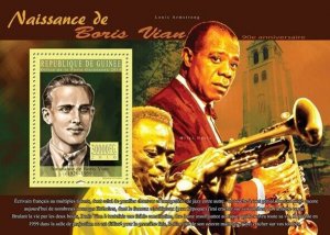 Guinea 2010 MNH - Birthday of Boris Vian (1920-1959). YT 1136, Mi 7717/BL1853
