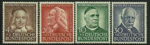 Germany, B334-7, Mint Never Hinge
