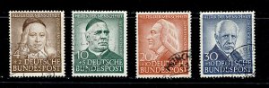 GERMANY Sc#B334-37  USED CPL.SET