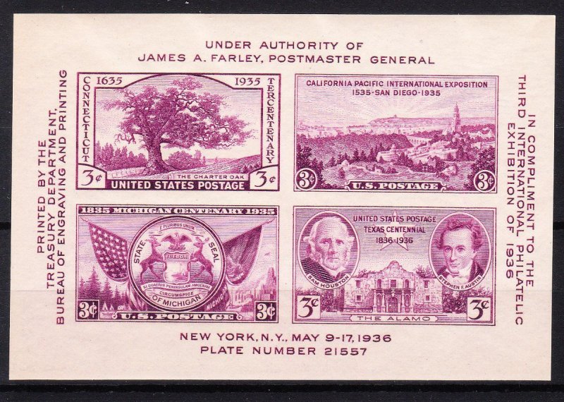 MOstamps - US Scott #778 Mint OG NH SS (normal gum bends) - Lot # HS-K719