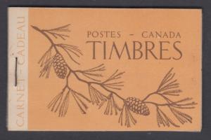 Canada Uni BK39 intact 1947 French Booklet w/ 12mm staple, F-VF