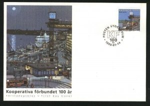Sweden. FDC Cachet 1999.  CO-OP 100 Year