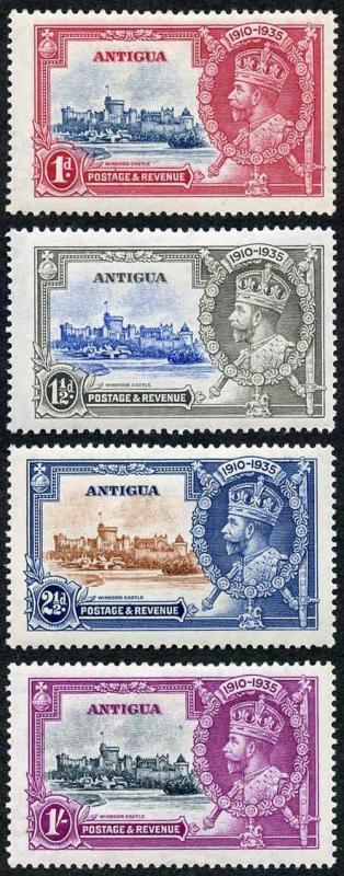 Antigua SG91/94 1935 Silver Jubilee Set of 4 M/Mint