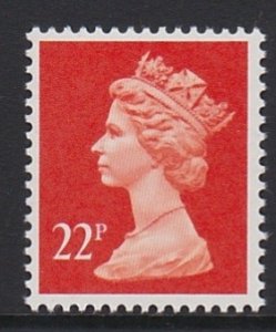 MH121 1991 Machin MNH