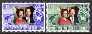 British Indian Ocean Territory 48-49 MNH VF