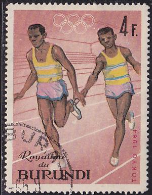 Burundi 104 XVIII Summer Olympic Games, Tokyo 1964