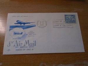 Canada  #  436  FDC Rose  Craft