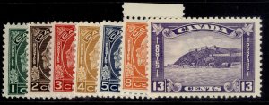 CANADA GV SG319-325, 1932-33 complete set, NH MINT. Cat £170.