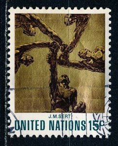 United Nations - New York #233 Single Used