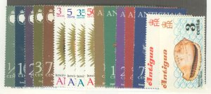 Antigua #274-289 Unused Single (Complete Set)