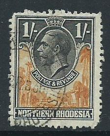 Northern Rhodesia  SG 10 spacefiller  short perfs