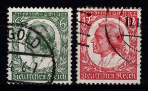 Germany 1934 175th Birth Anniversary of Schiller, Set [Used]