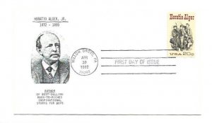 2010  Horatio Alger, LGS, Jimmy Quinn #1b FDC