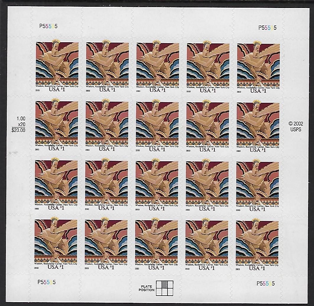 Catalog #3766 Sheet of 20 Stamps American Culture Series Nelson ...