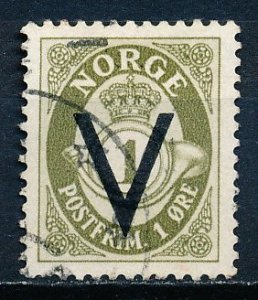 Norway #220 Single Used
