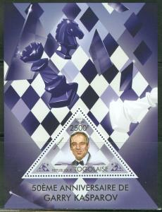 TOGO  2013 50th  ANNIVERSARY  GARRY KASPAROV CHESS WIN  SOUVENIR SHEET MINT NH