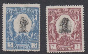 Haiti - 1903 - SC 84-85 - MH