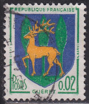 France 1092 Arms of Gueret 1964