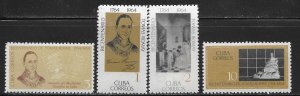 Cuba 927-930 Smallpox Vaccination set MNH