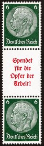 Germany Stamps # S-126 MNH VF Gutter Pairs Scott Value $160.00