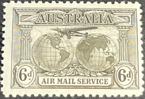 AUSTRALIA # C3-MINT NEVER/HINGED--SINGLE--AIR-MAIL--1931(LOTB78)