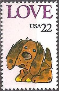 #2202, Single.  \ LOVE \  MNH  .22 cent 