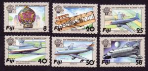 Fiji 1983 SG#659-64 Set of 6 Aircraft MINT-Hinged.