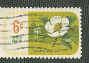 US Scott's # 1379 Franklinia - 6 Cent - Used