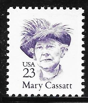 USA 2181: 23c Mary Cassatt, MNH, VF
