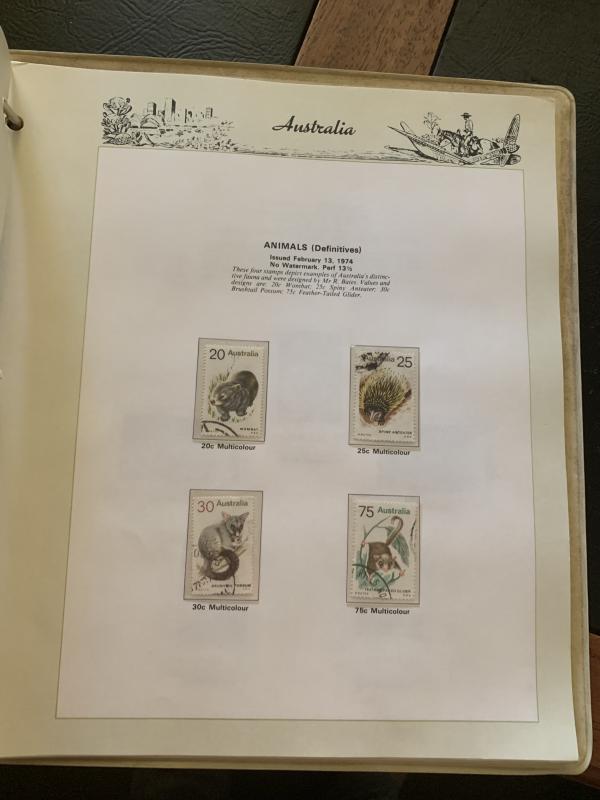 Australia Collection from 1927 to 1978 Used Cat. Value $575