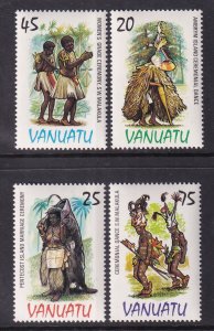 Vanuatu 384-387 MNH VF
