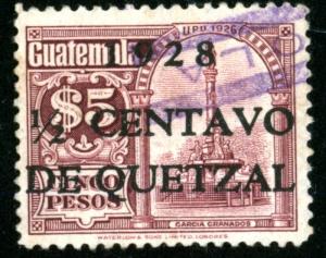 Guatemala - SC #231 - Used - 1928 - Item G120